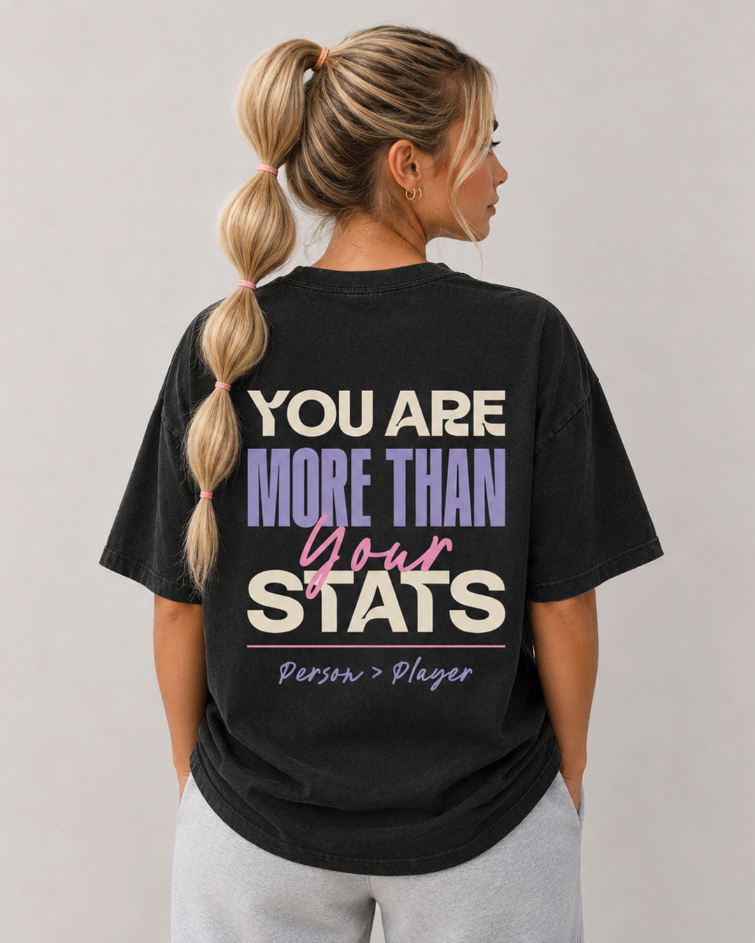 YOU ARE MORE THAN YOUR STATS TSHIRT