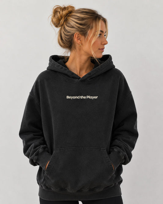 THE FIELD IS NOT WHERE MY WORTH IS DECIDED HOODIE